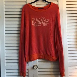 Wildfox Beverly Hills Jumper in coral
